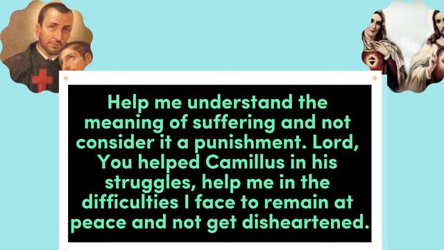 NOVENA TO SAINT CAMILLUS DE LELLIS DAY SEVEN || Patron of the sick || смотреть онлайн