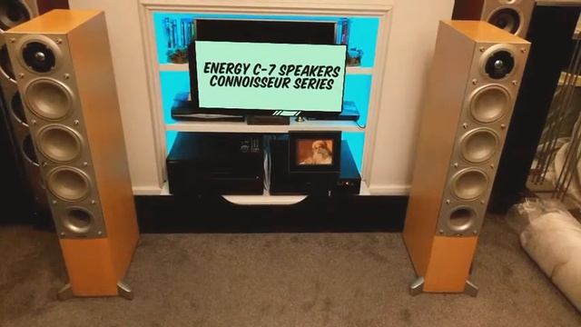 Energy C-7 Connoisseur series floorstanding audiophile speakers sound test music Part 1 смотреть онлайн