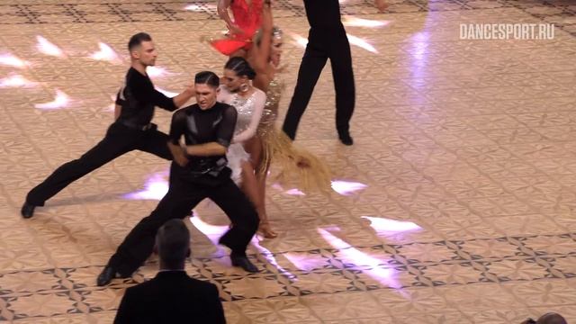 Semen Khrzhanovskiy - Elizaveta Lykhina RUS | Rumba | WDSF GrandSlam Latin - Dance Masters 2019 смотреть онлайн