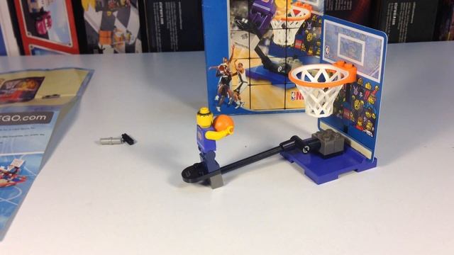 LEGO Sports NBA Basketball 3548 Slam Dunk Trainer from 2003 смотреть онлайн