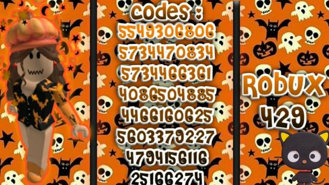 7 aesthetic halloween outfits! (part 1) | Roblox смотреть онлайн