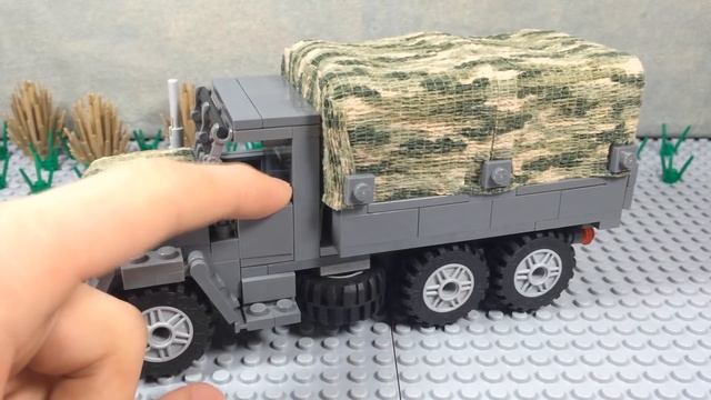 ЛЕГО Американский грузовик (Самоделка Brickmania)