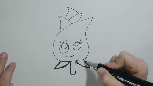 Как нарисовать розу легко смотреть онлайн