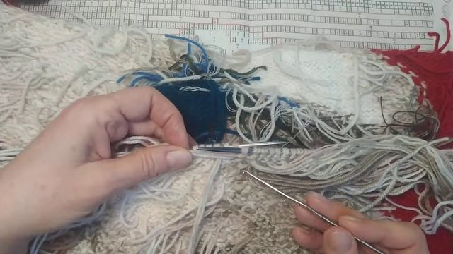 Кардиган с рисунком. Интарсия. Изнанка. Протяжки смотреть онлайн