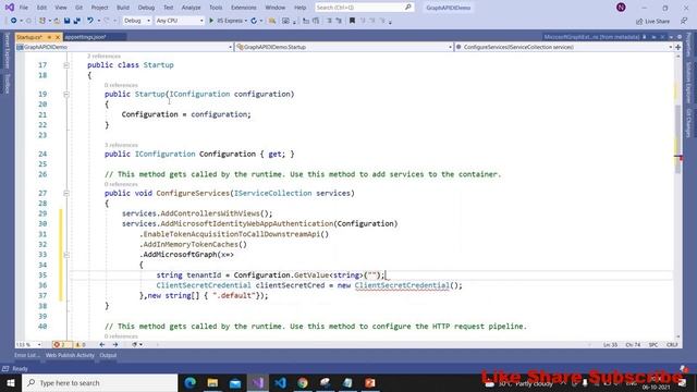 Get User Details in Azure | Azure Graph API | Asp.Net Core смотреть онлайн