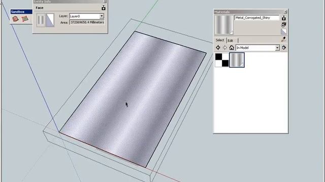 SketchUp - Projected Texture смотреть онлайн