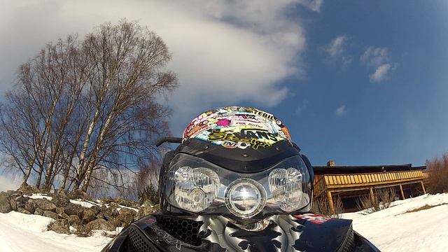 GOPRO HD HERO: Polaris Dragon RMK Jump and sidehilling смотреть онлайн