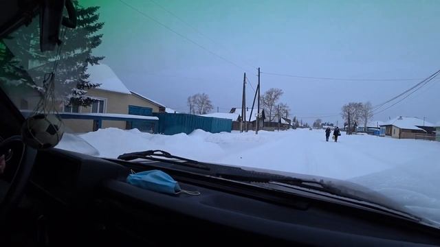 Заснеженные улицы Усть Баргузина 2020 смотреть онлайн
