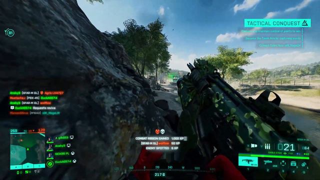 Battlefield 2042 Portal - Tactical Conquest - Caspian Border gameplay - no commentary gameplay смотреть онлайн