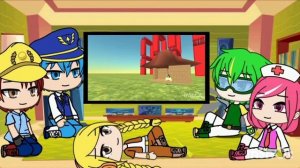 Реакция Робокара Поли на анимацию чиген ган про маленького мальчика