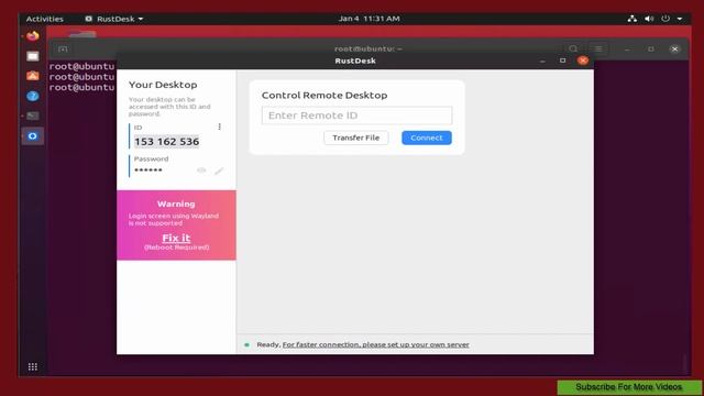 How To Install RustDesk Remote Desktop on Ubuntu 20.04 смотреть онлайн