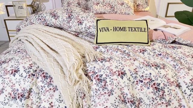 Комплект постельного белья L434 из коллекции Делюкс Сатин 100% хлопок смотреть онлайн