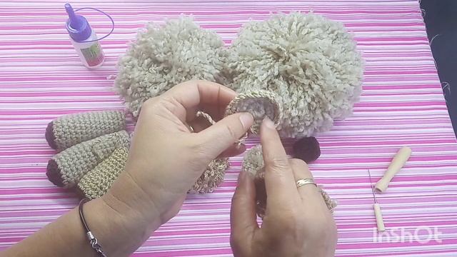 Oso con pompones y amigurumi 2 parte смотреть онлайн