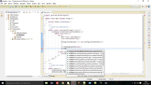 Tutorial Java #1 || Integração Twitter API смотреть онлайн