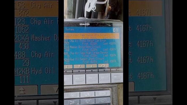 komatsu PC200-8 reset error code смотреть онлайн