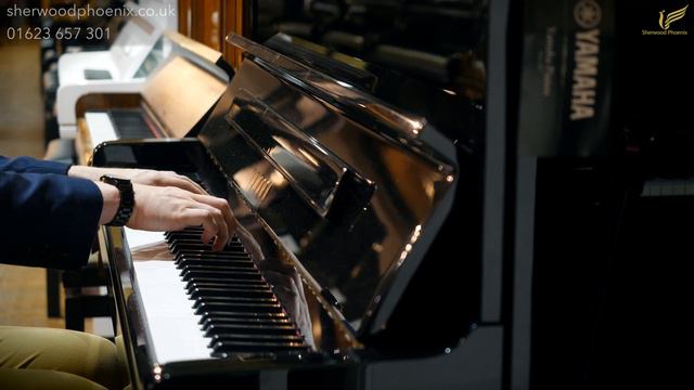 Yamaha P121G PE Black Upright Piano Serial No. J 34374807 | Demonstrated by Sherwood Phoenix смотреть онлайн
