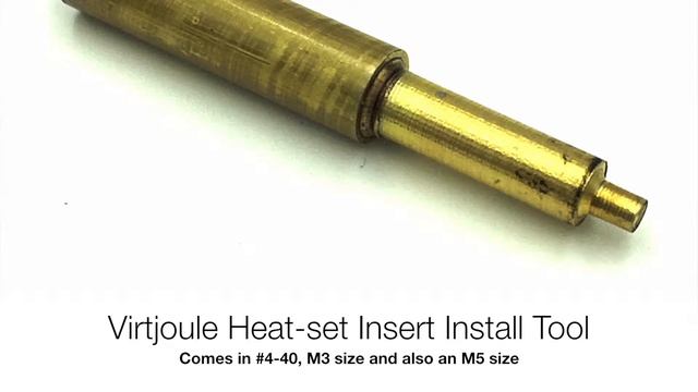 Heat-set insert installation tool - Long reach - Tight Spaces - Squared - On Amazon, Sparkfun смотреть онлайн