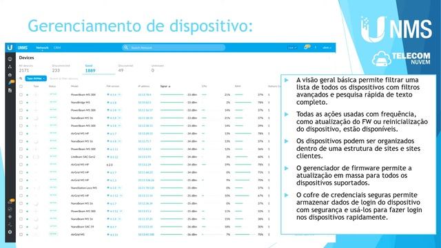 UNMS na Nuvem - Ubiquiti (Gestão de Redes UISP - internet via rádio) смотреть онлайн