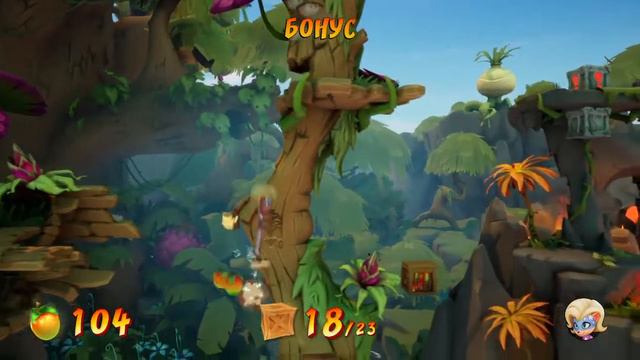 Crash Bandicoot 4 #24 Назад В Прошлое/Blast To The Past (Реликвия Эн-Тузиаста/Perfect Relic) смотреть онлайн
