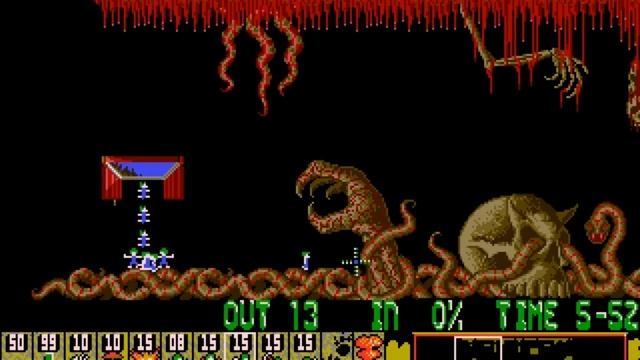Lemmings - Tricky - Walkthrough / Speedrun (all levels 1-30) [DOS] смотреть онлайн