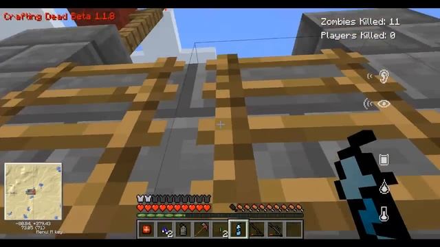 Minecraft: The Crafting Dead - Let's Play - Episode 1 (The Walking Dead/DayZ Mod) S2 смотреть онлайн
