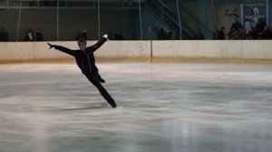 Замедленный 3 аксель , съемка 250 кадров в секунду...