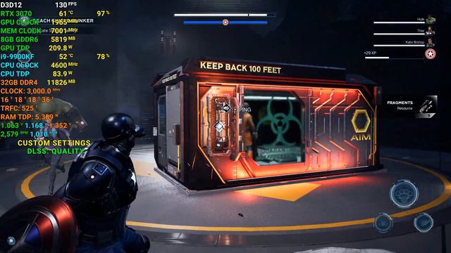 Marvel Avengers (DLSS): RTX 3070 - 1440P смотреть онлайн