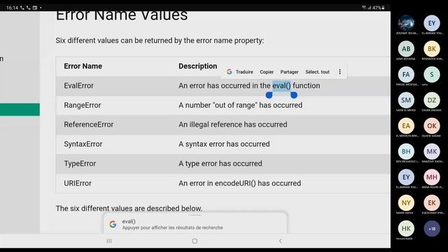 46. JavaScript: La gestion des Erreurs/ Exceptions Try Catch смотреть онлайн