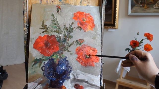 Мастер класс. Маки. Рисуем с нуля.