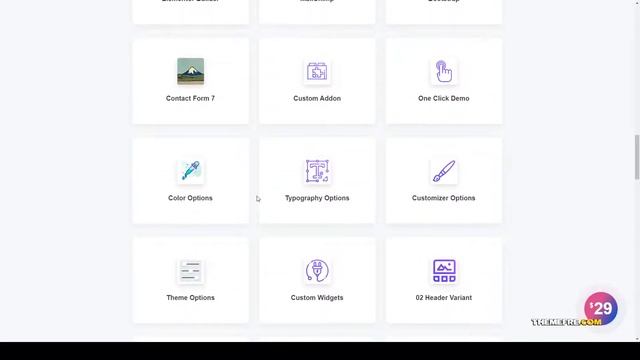 Mia - App Landing WordPress Theme landing page creative app landing theme смотреть онлайн