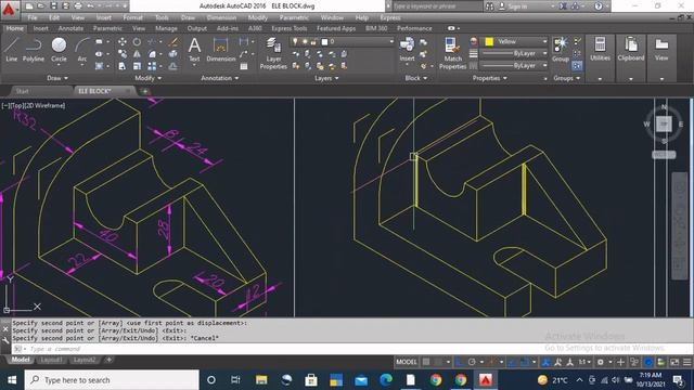Autocad Mechanical Isometric Drawing With Text And Dimension Tutorial For Beginners 2 смотреть онлайн