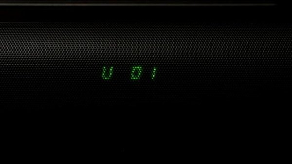 Индикация на дисплее саундбара SVEN SB-2150A