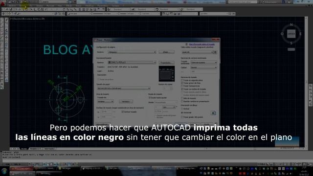 Imprimir en blanco y negro con AUTOCAD смотреть онлайн
