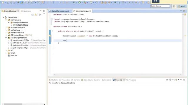 01 Apache Camel Tutorial for Beginners - Hello World Example смотреть онлайн