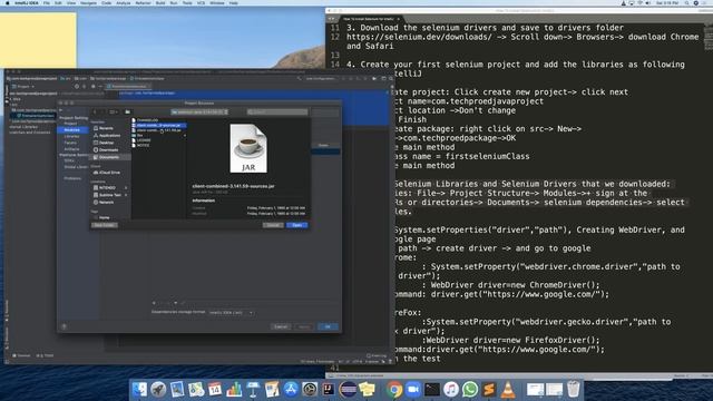Techpro Education / Step By Step Selenium Installation For Mac/Windows for IntelliJ. смотреть онлайн