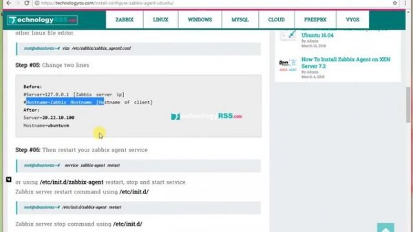 How To Install And Configure Zabbix Agent on Ubuntu