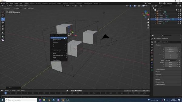 Blender addon review: Simple Lattice