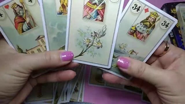 ?Оракул "Французское гадание". Обзор колоды. Книга Раны Джордж. смотреть онлайн