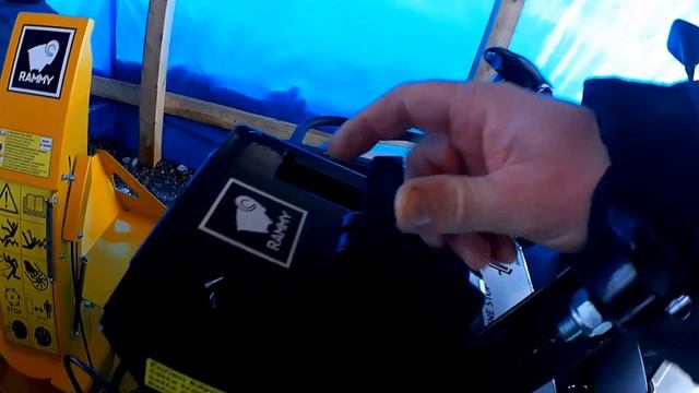 Снегоуборщик RAMMY 120 для квадроцикла смотреть онлайн