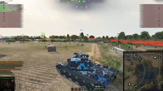 AMX M4 51. 9 уровень. Прокачка ветки ТТ Франции. Европа.