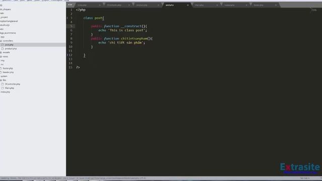 Bài 5 : Tạo controller | tự build PHP MVC PDO Framework смотреть онлайн