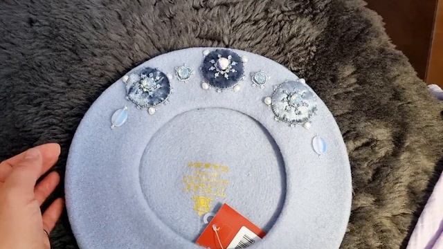 Вышивка на головных уборх берет, бейсболка #вышивка смотреть онлайн