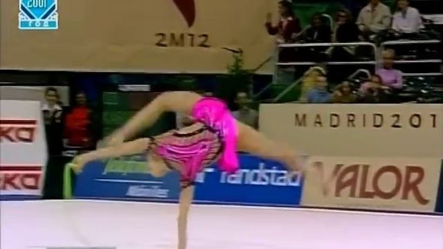 Alina Kabaeva Rope Final Madrid World Championships 2001 смотреть онлайн