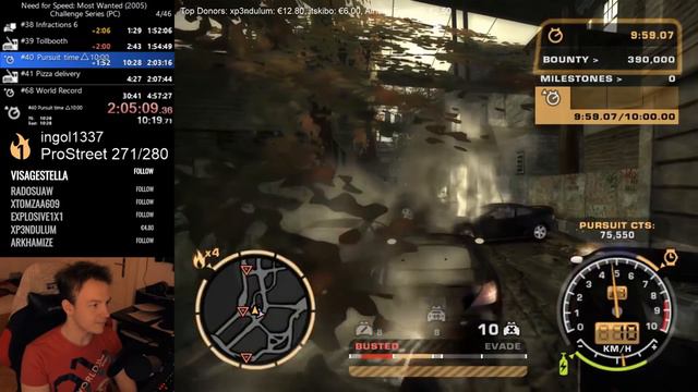Funny And Lucky Moments - NFS Most Wanted - Ep.28 смотреть онлайн