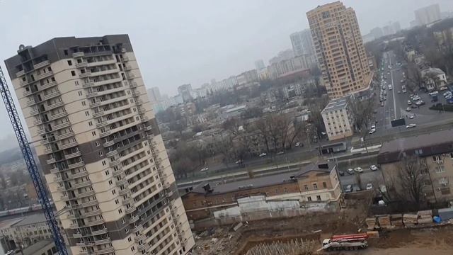 Ростов-на-Дону. Вид с Жилого комплекса Звезда Столицы. смотреть онлайн