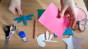 12. Аппликация. Симметричное вырезание.