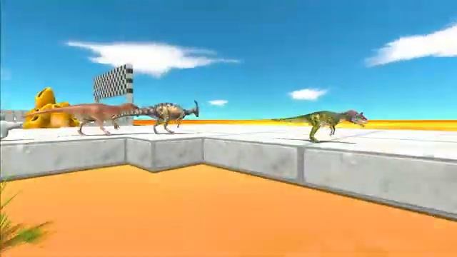 Forest Speed Race Animal & Dinosaurs Jurassic World Evolution 2 - Animal Revolt Battle Simulator смотреть онлайн