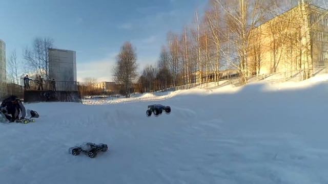 RC Truggy Jumping - Радиоуправляемые модели Добрянка!