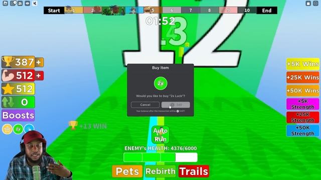 ROBLOX EASY MUSCLE CLICKER смотреть онлайн