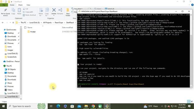 Create React Native Expo App | Visual Studio Code | Step by Step @zerostech смотреть онлайн